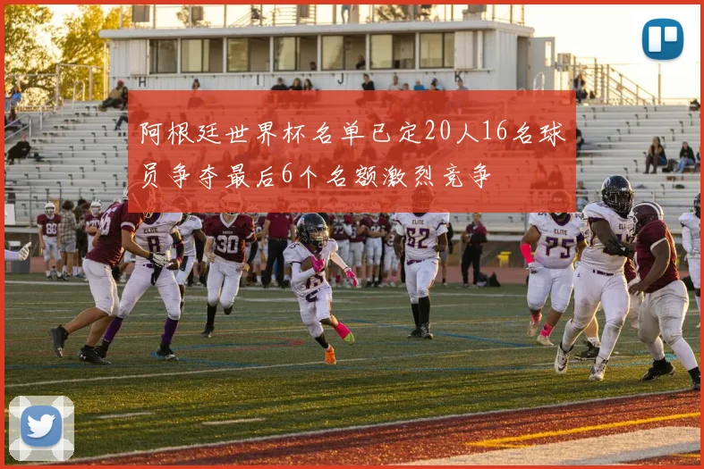 阿根廷世界杯名单已定20人16名球员争夺最后6个名额激烈竞争